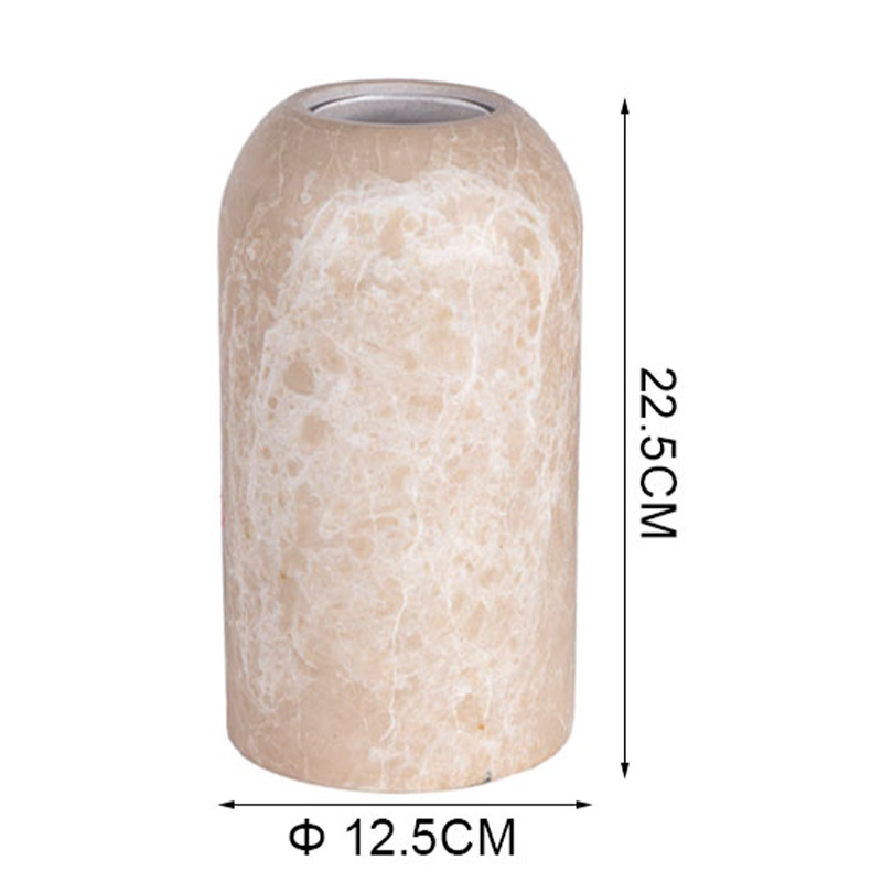 Brown Marble Vase
