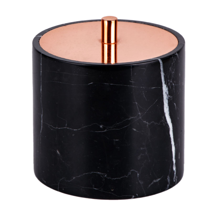 Marble Round Spice Jar