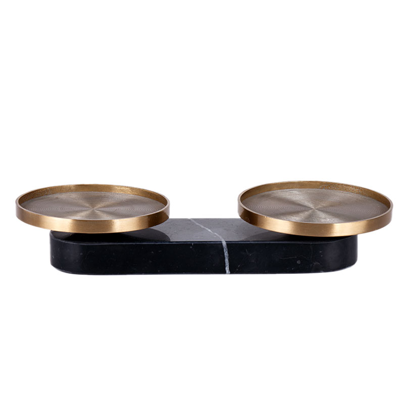 Marble Tea Light Candle Holder