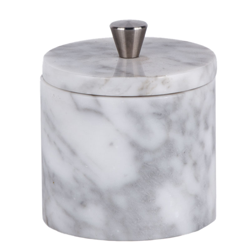 White Marble Canister Set
