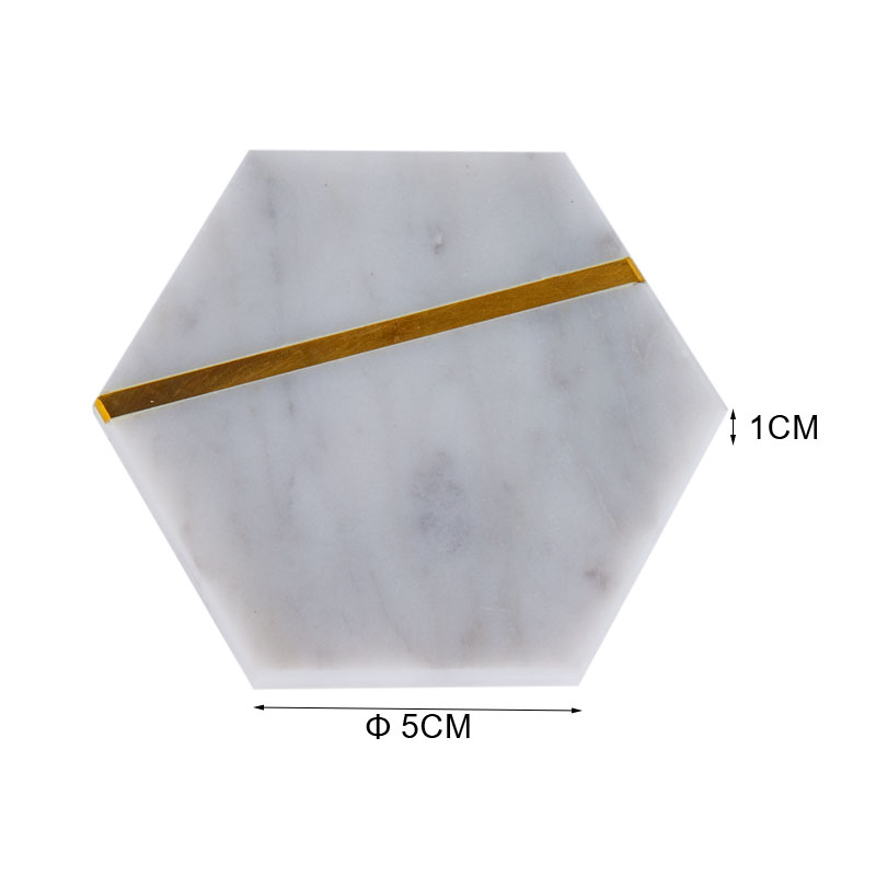 Round Marble Coaster