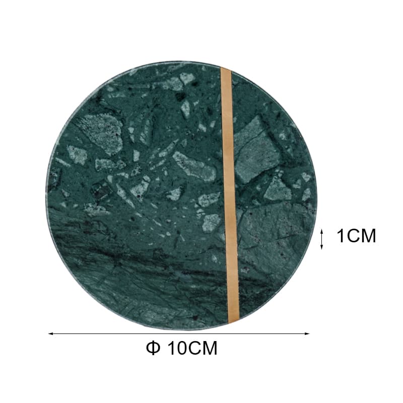 Green Marble Coaster Green Marble Coaster