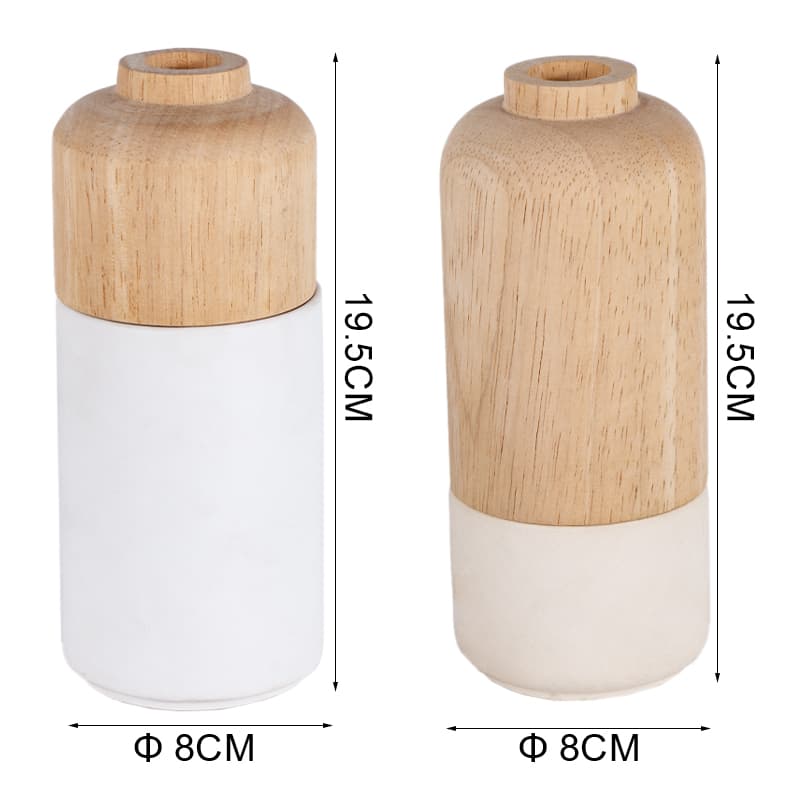 Tall Wood Vase Tall Wood Vase