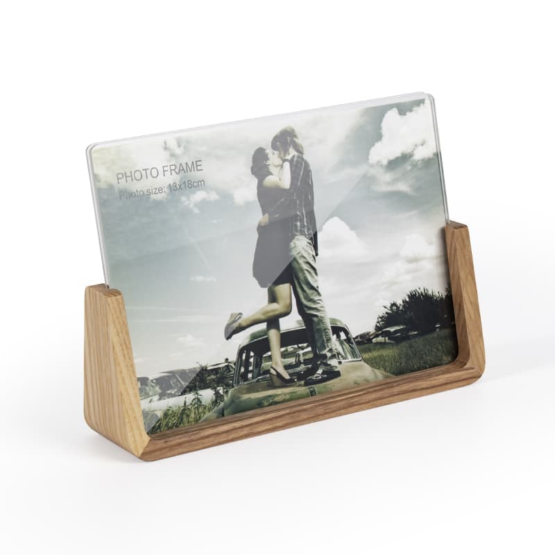Wooden Photo Display Stand