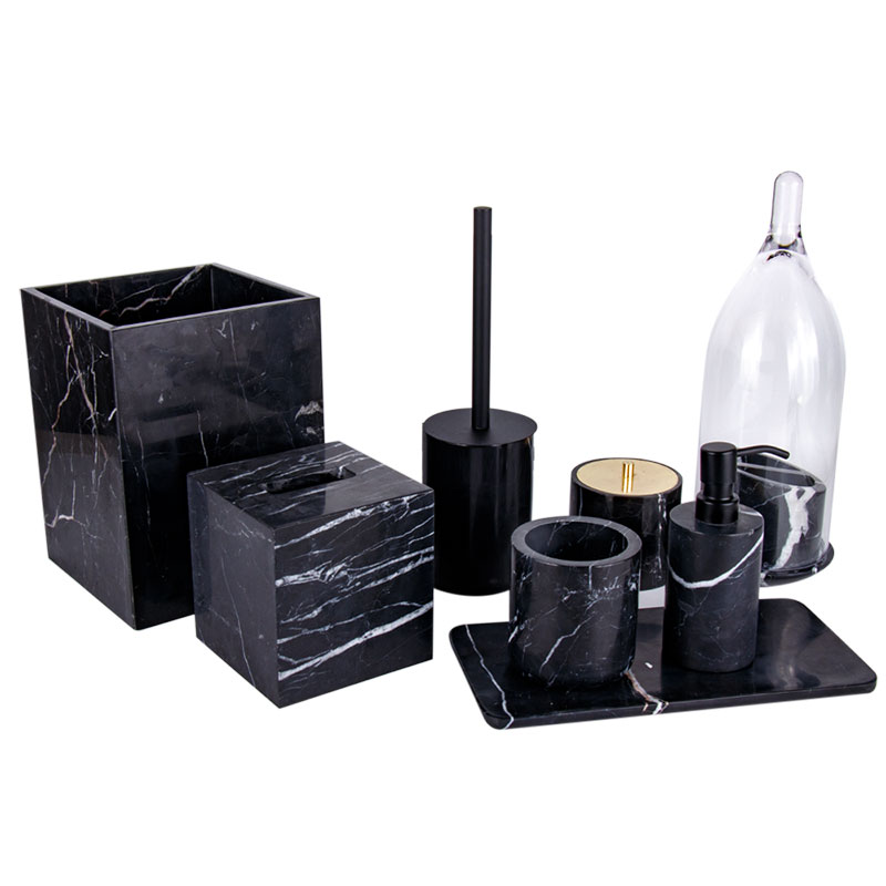 Marble Bathroom Accessories Sets