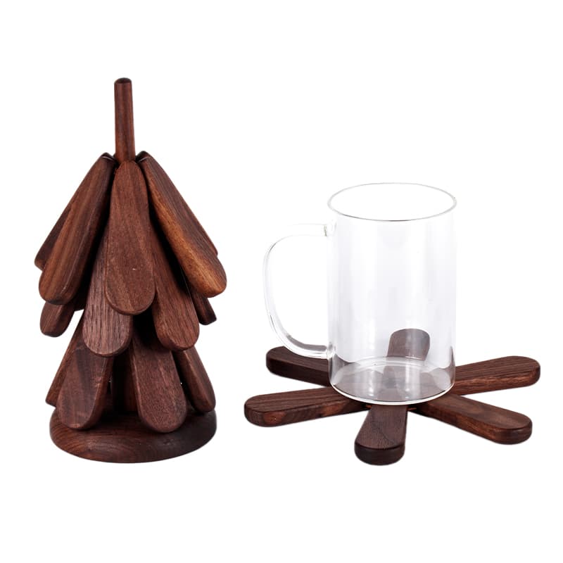 Black Kitchen Counter Trivets