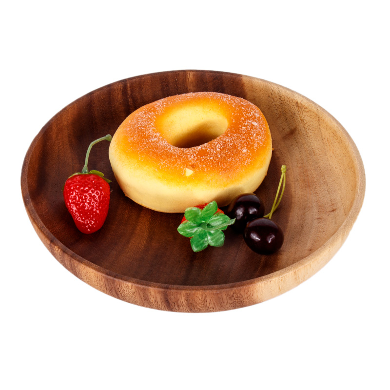 Solid Wood Salad Bowl