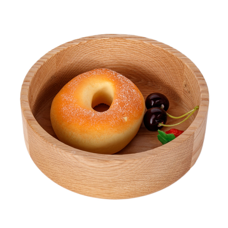 Engraved Wood Salad Bowl