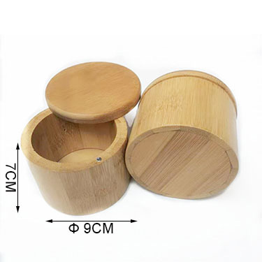 Spice Jar With Wood Lid Spice Jar With Wood Lid