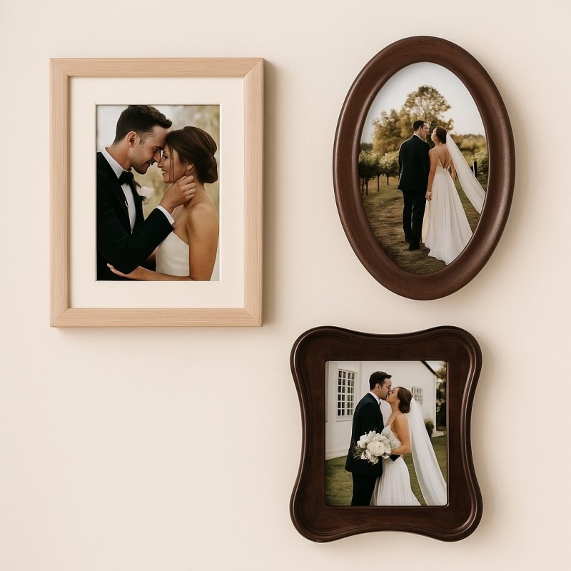 White Wood Picture Frame