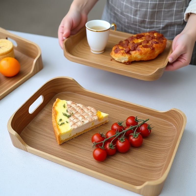 Custom Wood Serving Trays