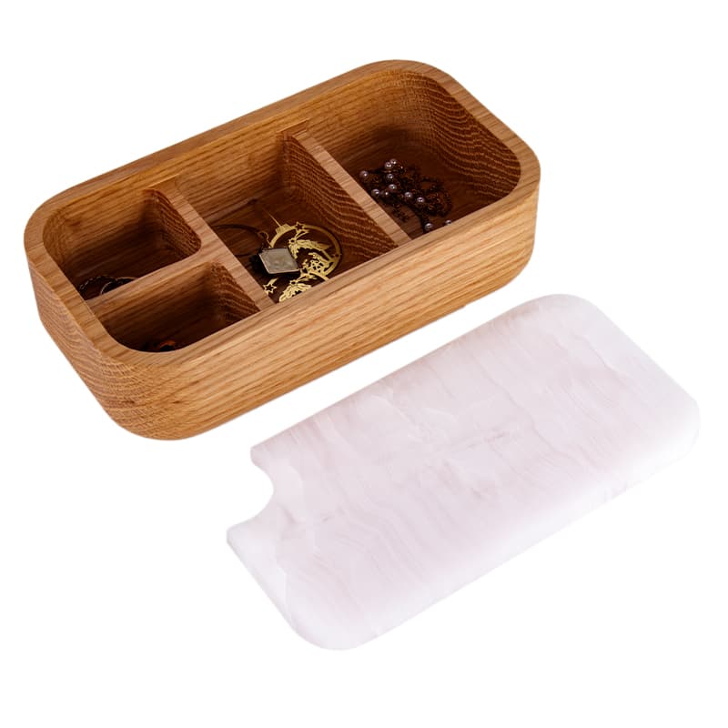 Small Wood Jewelry Box