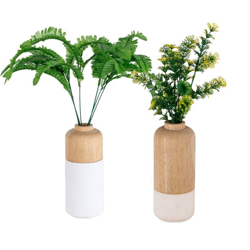 Tall Wood Vase Home Decor Tall Wood Vase Home Decor