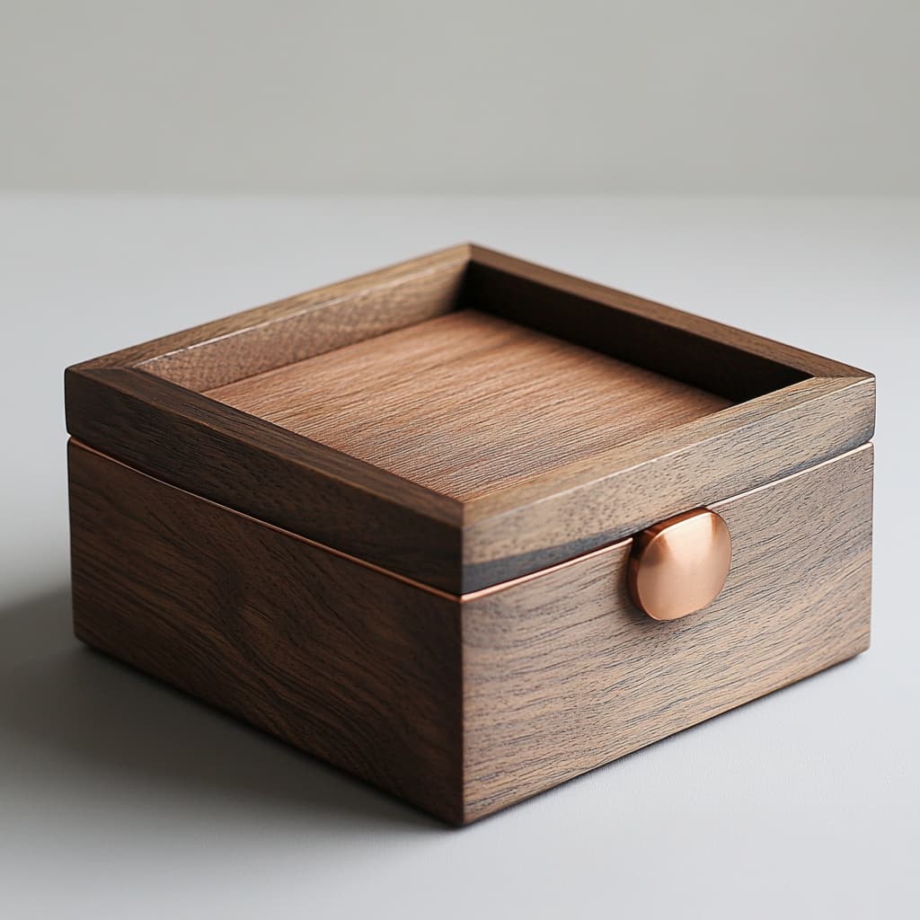 Wood Carving Jewelry Box