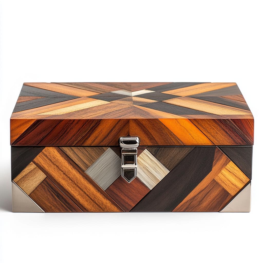 Wooden Jewelry Storage Box