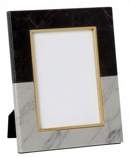 White Marble Photo Frame