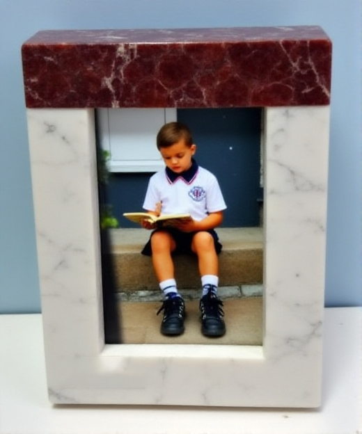 Black Marble Picture Frame