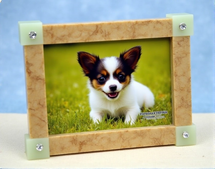5x7 Marble Photo Frame